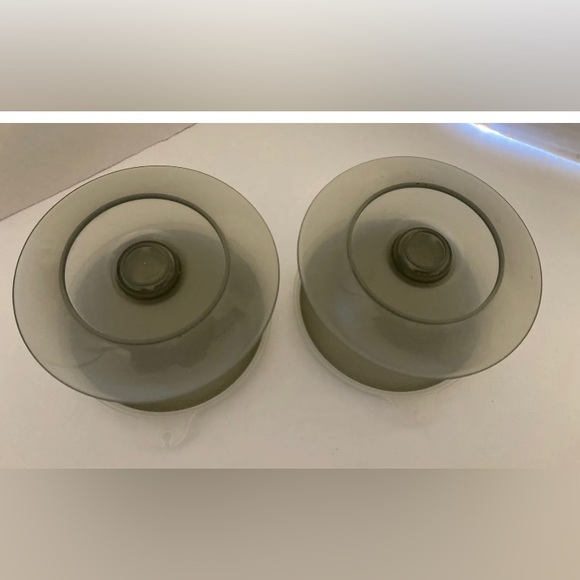 Tupperware 2 Vtg dessert bowls with lids - Picture 7 of 7